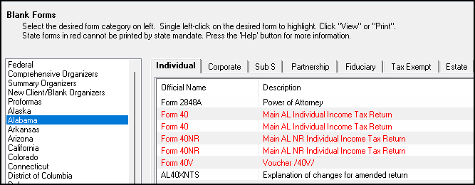 Image of unprintable blank forms